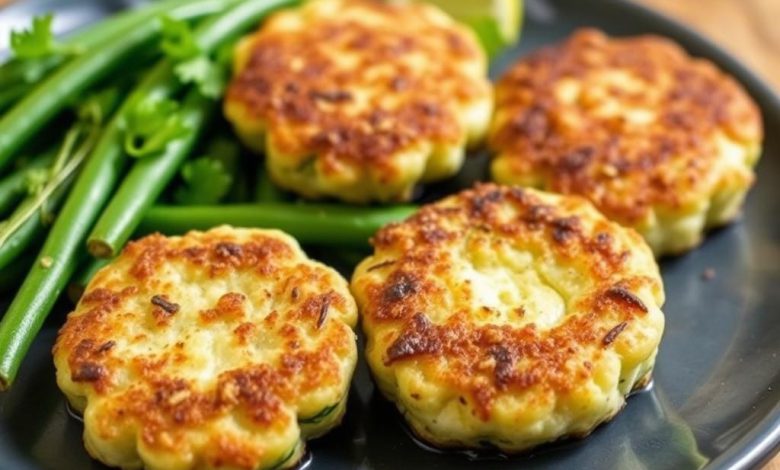 کتلت کدو سبز رژیمی: طرز تهیه آسان و خوشمزه