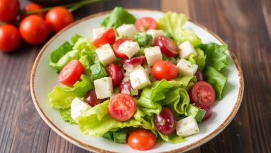 سالاد سزار رژیمی: خوشمزه، برای لاغری و کاهش وزن