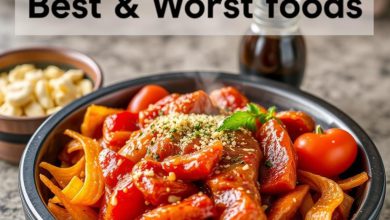 بهترین و بدترین مواد غذایی برای سحر: راهنمای کامل