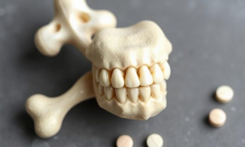 فواید قرص کلسیم برای سلامت استخوان و دندان ها