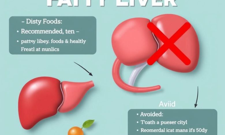 رژیم کبد چرب: غذاهای مفید، ممنوعه‌ها و راهکارهای درمان