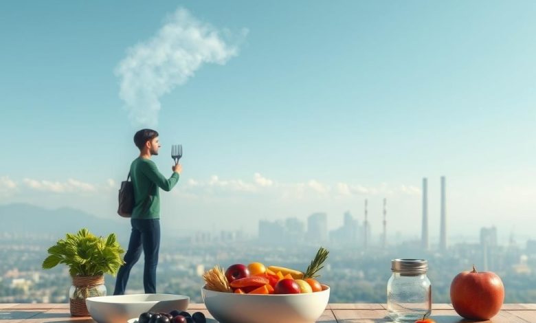 تغذیه مناسب سپر دفاعی بدن در برابر آلودگی هوا