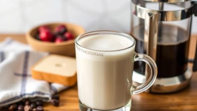 کف شیر با فرنچ پرس: آسان و سریع! دستور تهیه و نکات مهم