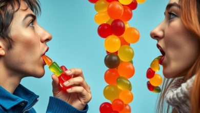 پاستیل خوردن واقعا بر قد افراد تاثیر می گذارد؟