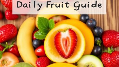 میزان مصرف روزانه میوه چقدر است راهنمای کامل