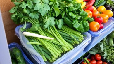 سبزیجات خواص و روشهای صحیح نگهداری آنها