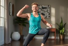 ده حرکت ساده ورزشی برای شروع روز پرانرژی