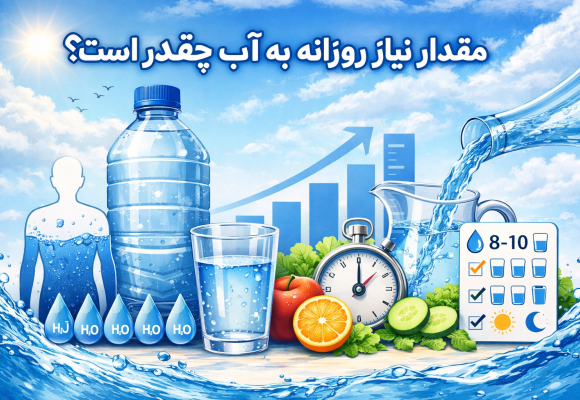 میزان نوشیدنی مورد نیاز شما چقدر است؟